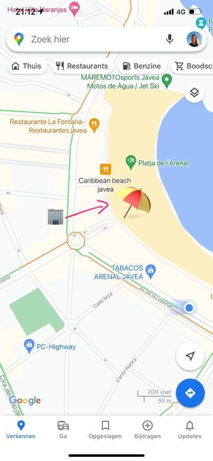 La Casita Bonita - 30M From The Arenal Beach - Private Parking Jávea Exteriör bild